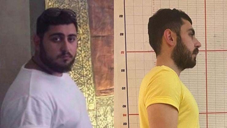 7 ayda 50 kilo veren genci görenler tanıyamadı