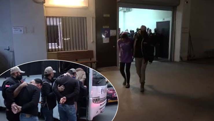 Terörist Ahlam Albashır ve beraberindeki 48 kişi adliyeye sevk edildi