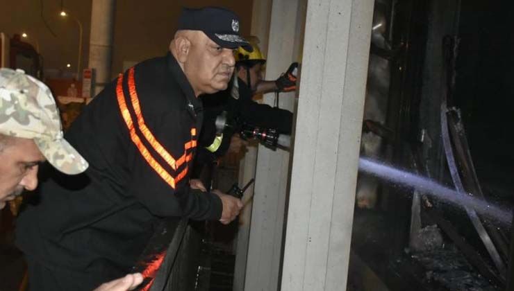 Bağdat Havalimanı’nda ikinci yangın