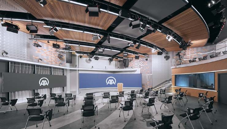 BAB Architects’ten Anadolu Ajansı için çok amaçlı yayın ve etkinlik stüdyosu tasarımı: AATÖLYE