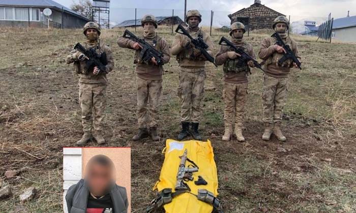 İran sınırından Türkiye’ye giren 2 teröristten biri canlı olarak ele geçirildi