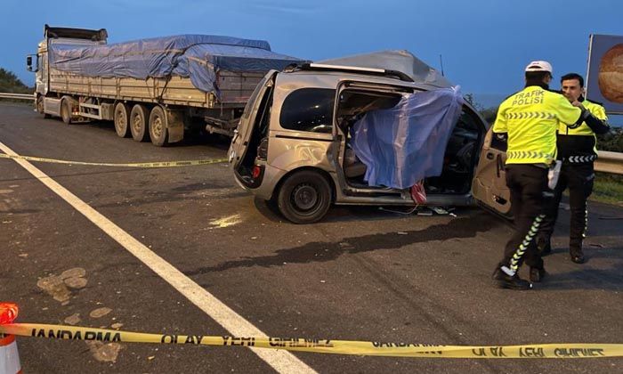 Ordu’da Ersan Demirbaş trafik kazasında hayatını kaybetti