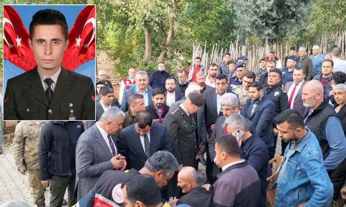 Pençe-Yıldırım şehidi Sinan İnak, son yolculuğuna uğurlandı