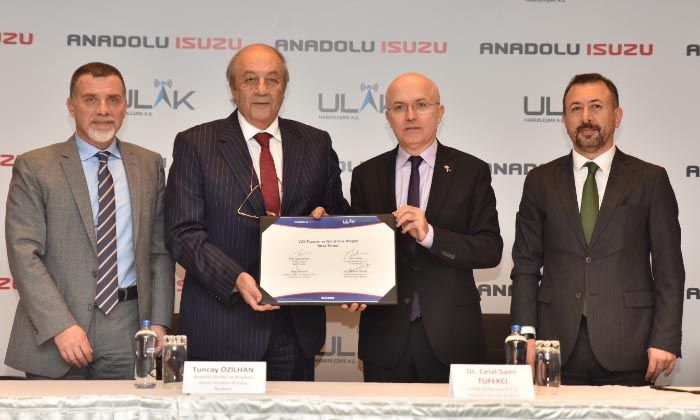 Anadolu Isuzu ve ULAK Haberleşme, geleceğin akıllı ulaşım sistemlerini geliştirecek