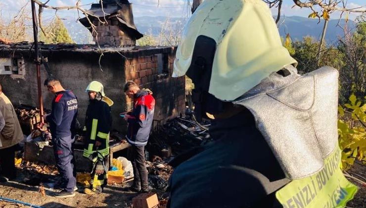 Denizli’deki yangında Hayriye Aysel hayatını kaybetti