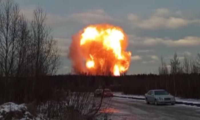 Rusya’da petrol boru hattında patlama