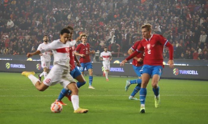Türkiye ikinci özel maçında, Çekya’yı 2-1’le geçti