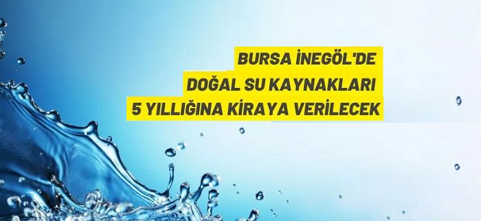 BUSKİ, doğal su kaynaklarını kiraya verecek