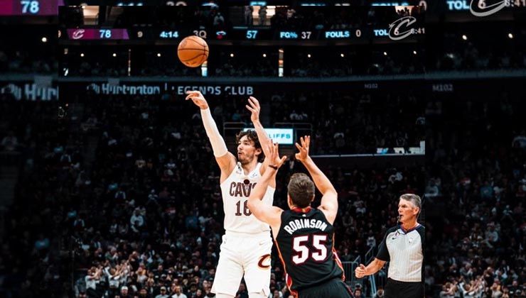 Cedi’li Cleveland, Miami Heat’i farklı geçti Cedi’li Cleveland, Miami Heat’i farklı geçti
