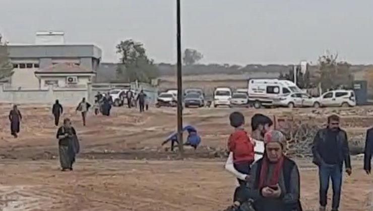 Teröristler, Karkamış’a 7 roket attı! Biri okula isabet etti