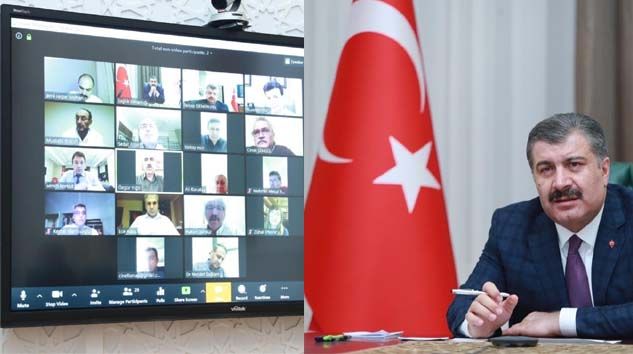 Bakan Koca, İstanbul’daki başhekimler ve sağlık yetkileri ile görüştü