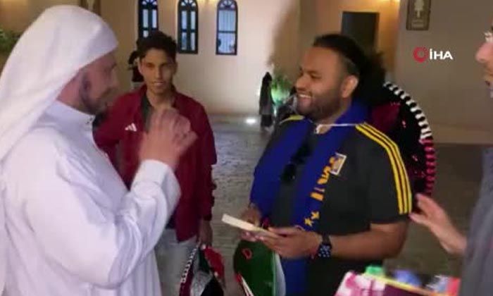 Katar 2022 Dünya Kupası’nda Brezilyalı aile ve Meksikalı taraftar Müslüman oldu