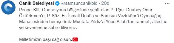 Pençe Kilit operasyonunda şehit düşen İsmail Ünal kimdir nerelidir?