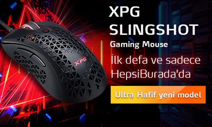 XPG PRECOG S Oyuncu Kulaklığı ve SLINGSHOT Oyuncu Faresi şimdi Türkiye’de