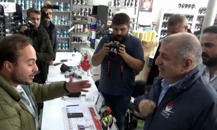 Ümit Özdağ’a Kilis’te “Suriyeli” tepkisi