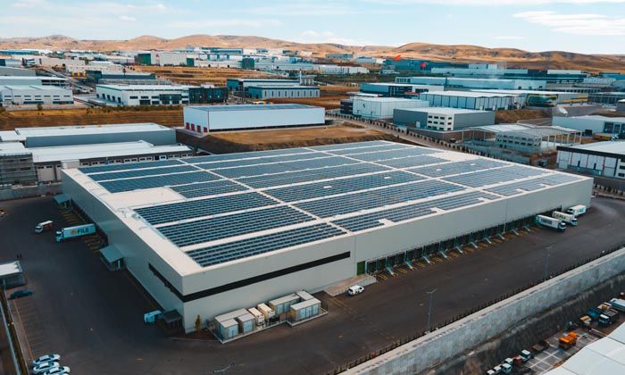 FİLE, enerji ihtiyacını Ankara deposuna kurduğu 8 bine yakın güneş paneli ile karşılayacak