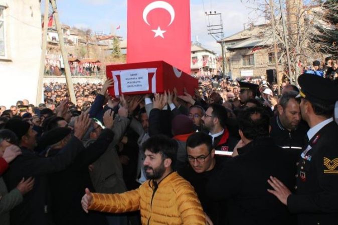 Konyalı şehit Mustafa Işık son yolculuğuna uğurlandı