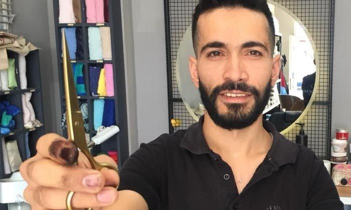 Tıraş olmaya gitti, berberin dikkati sayesinde hayatı kurtuldu