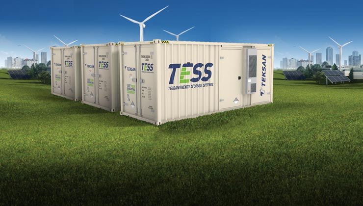 Teksan enerji depolama sistemleri pazarında büyüyecek