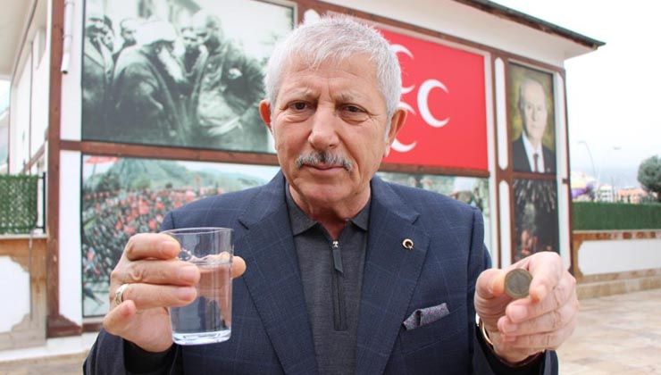 Mehmet Sarı: En ucuz su Amasya’da, tonu 1 lira