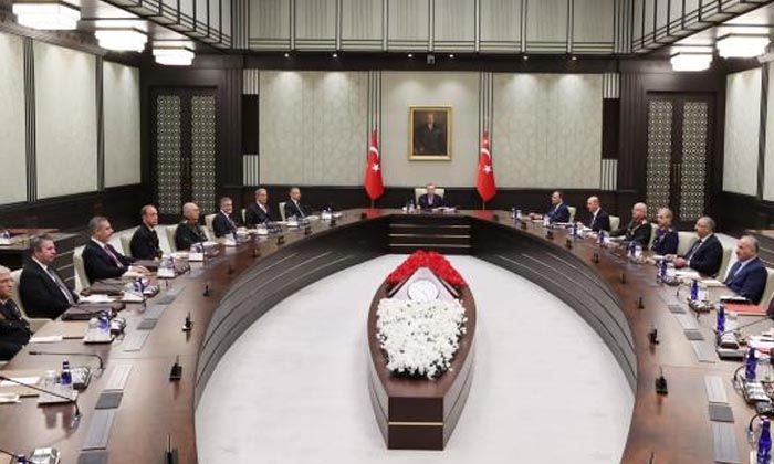 3 saat süren MGK’de terörle mücadelede kararlılık vurgusu