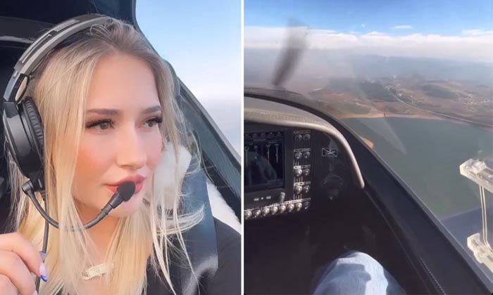 Bursa’da uçak düşmeden önce Burcu Sağlam’ın çektiği son görüntüler ortaya çıktı