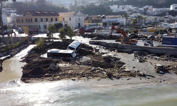 İtalya’nın Ischia Adası’ndaki heyelanda can kaybı 11’e yükseldi