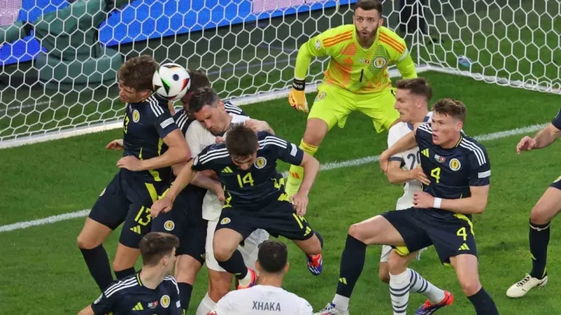 EURO 2024: İskoçya: 1 - İsviçre: 1