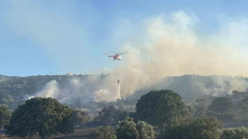 Çanakkale’de tahliye edilen köy sayısı 2’ye yükseldi
