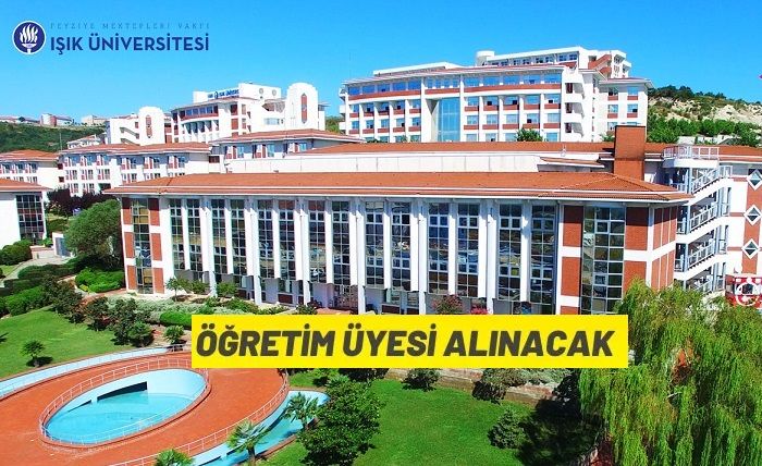 FMV Işık Üniversitesi Öğretim Üyesi alıyor