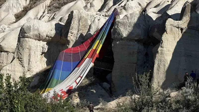 Balon pilotu 20 kişinin hayatını kurtardı