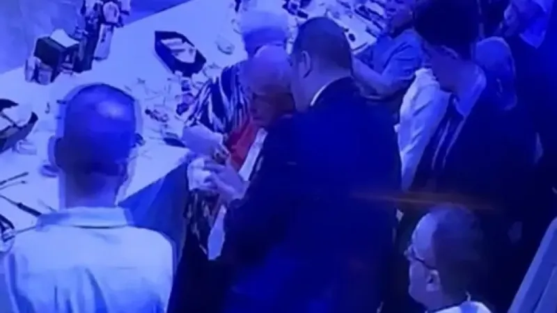 Başsavcı Enis Tekgül, avukatı heimlich manevrası ile kurtardı