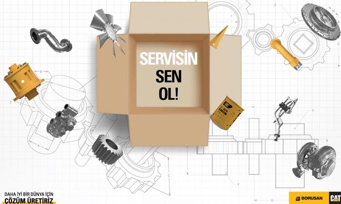 Borusan Cat ‘Servisin Sen Ol’ ile zaman ve maliyeti tasarruf sağlıyor