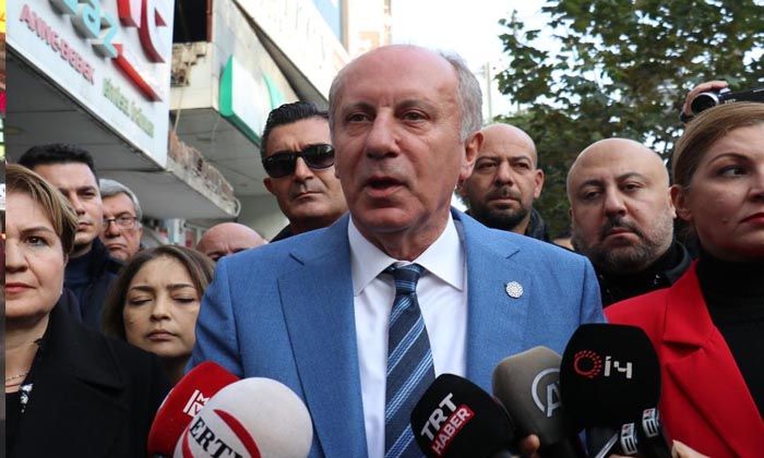 Memleket Partisi Genel Başkanı Muharrem İnce: 6’lı masanın da sicili bozuk