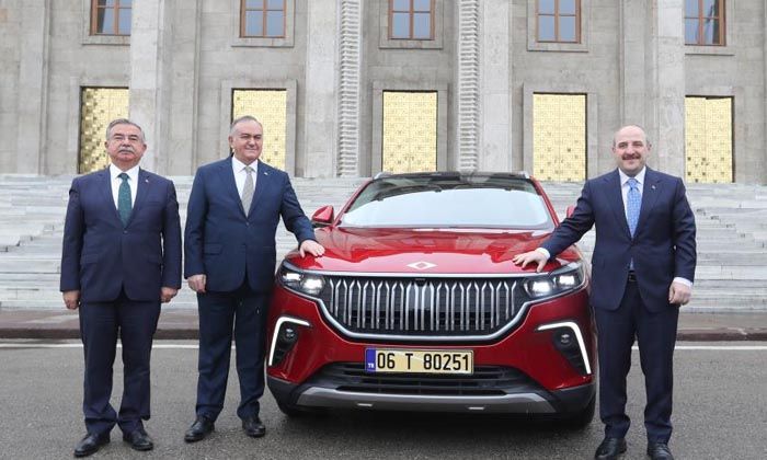 TOGG TBMM’de görücüye çıktı