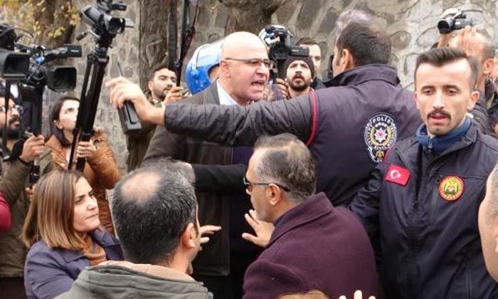 HDP’li vekilden polislere tehdit