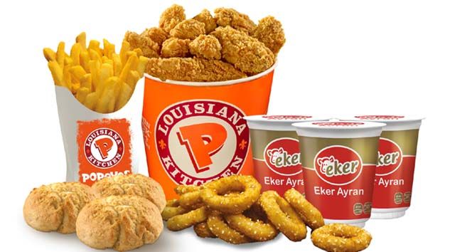 Popeyes’tan #evdekal’an tavuk severleri mutlu edecek 3 kişilik kampanya