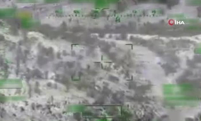 Hava destekli operasyonda sıkışan 4 terörist teslim oldu