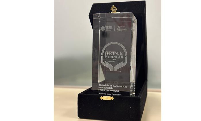 Anadolu Isuzu’ya TİSK’ten “Kadınlar için Fark Yaratanlar” dalında anlamlı ödül