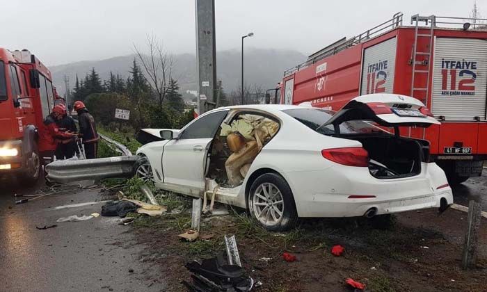 Sakarya’daki kazada Savaş Kılıç hayatını kaybetti