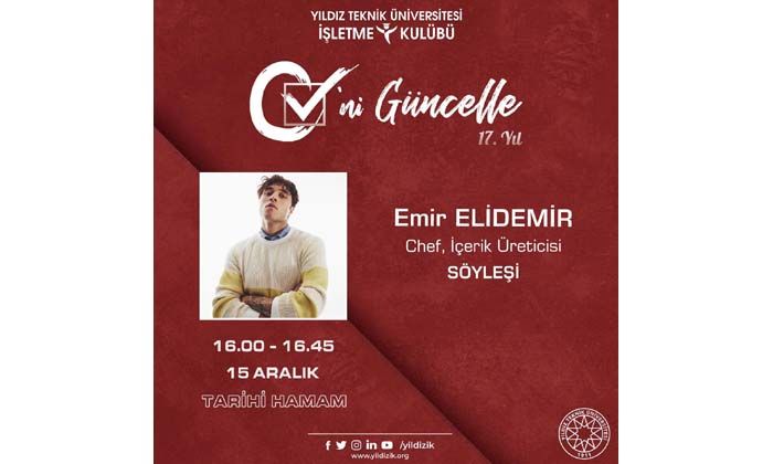 Yıldız Teknik Üniversitesi CV’ni Güncelle Etkinliği