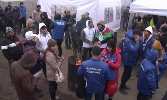 Laçın Koridoru’ndaki protestoda 35 saat geride kaldı
