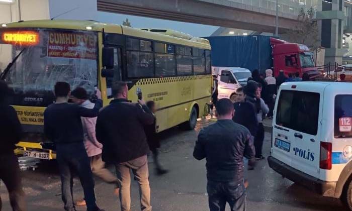 Gaziantep’te zincirleme kaza: 12 yaralı