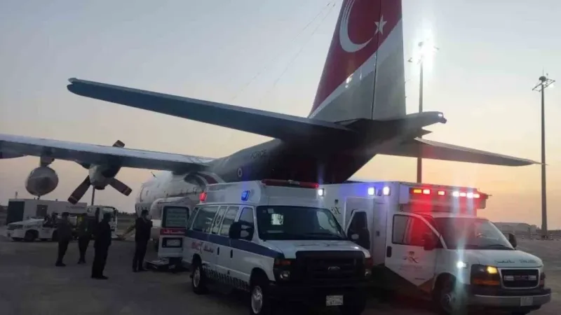 MSB, Suudi Arabistan’dan Ankara’ya hasta nakli için C-130 uçağı görevlendirdi
