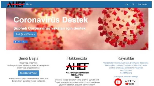 AHEF web sitesine 2 günde 180 bin başvuru