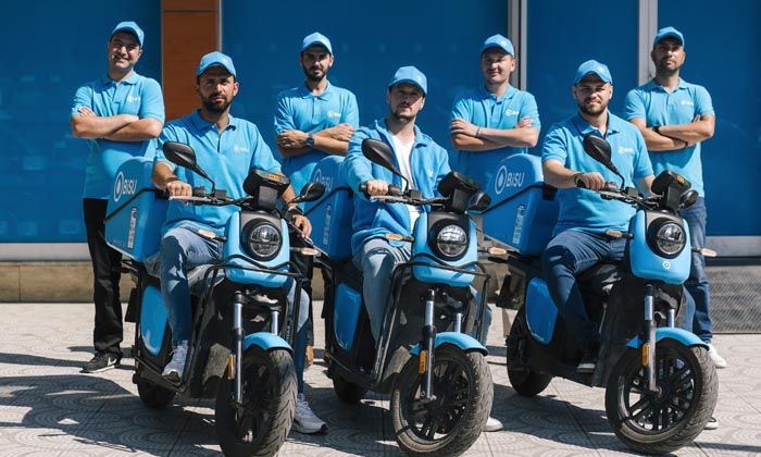 BiSU’nun çevreci filosuna Rakun’dan 100 elektrikli motosiklet