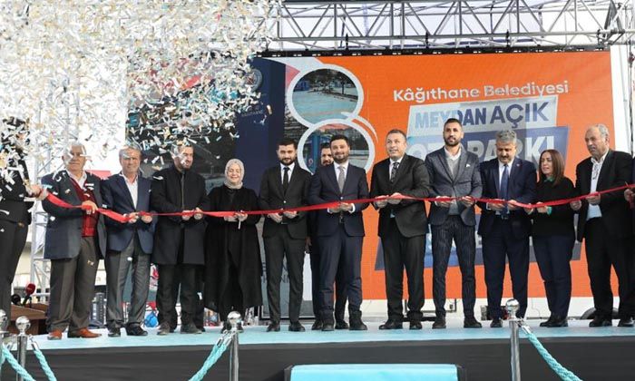 Kâğıthane Belediyesi Açık Otoparkı hizmete açıldı
