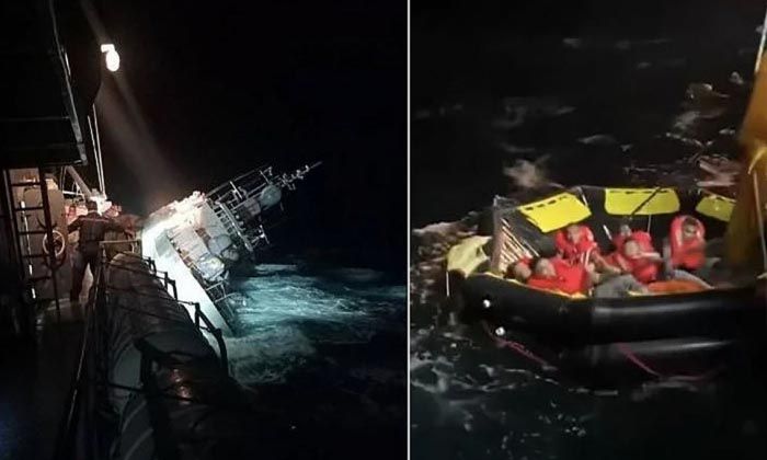 Tayland Boğazı’nda donanma gemisi battı: 31 kayıp