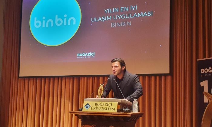 BinBin’e “En İyi Ulaşım Uygulaması” ödülü