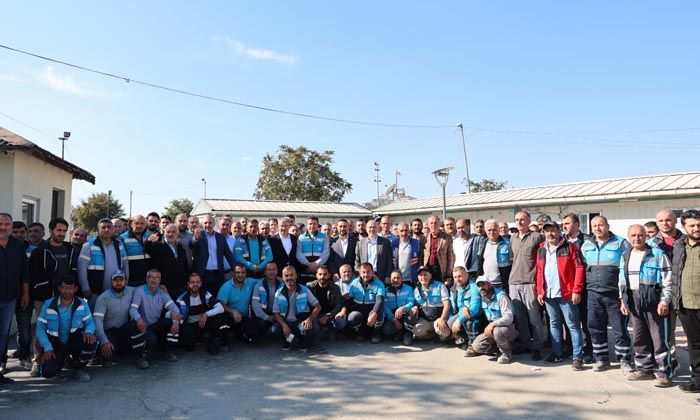 2022 yılında 65 bin ton asfalt